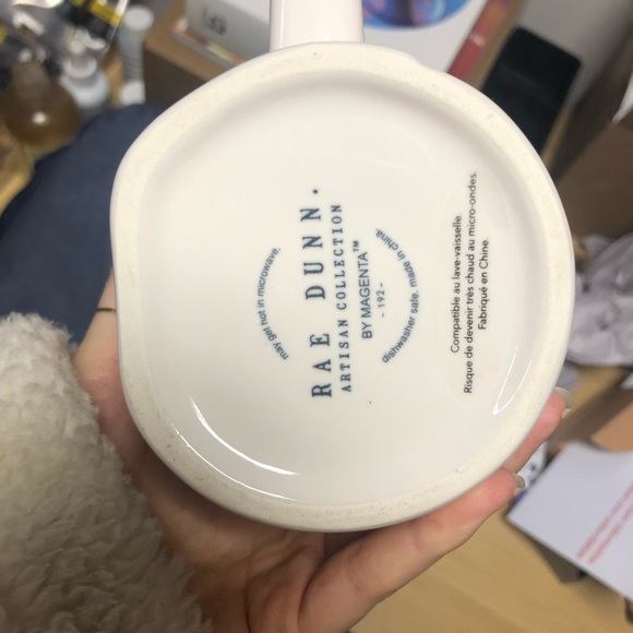 Rae Dunn Psychic Mug, Purple Interior! - Picture 4 of 4